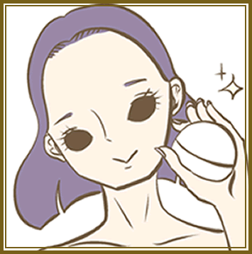 クリームの白っぽさがなくなったら完了です