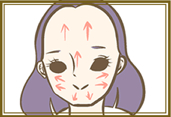 クリームの上手な塗り方