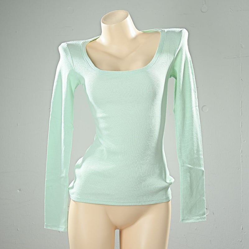 PredatorRatデザイン オリジナルカットソー長袖〈ミントグリーン〉