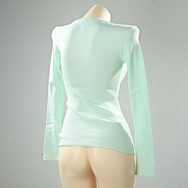 PredatorRatデザイン オリジナルカットソー長袖〈ミントグリーン〉