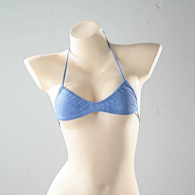 スポーツブラ ソフトデニム素材