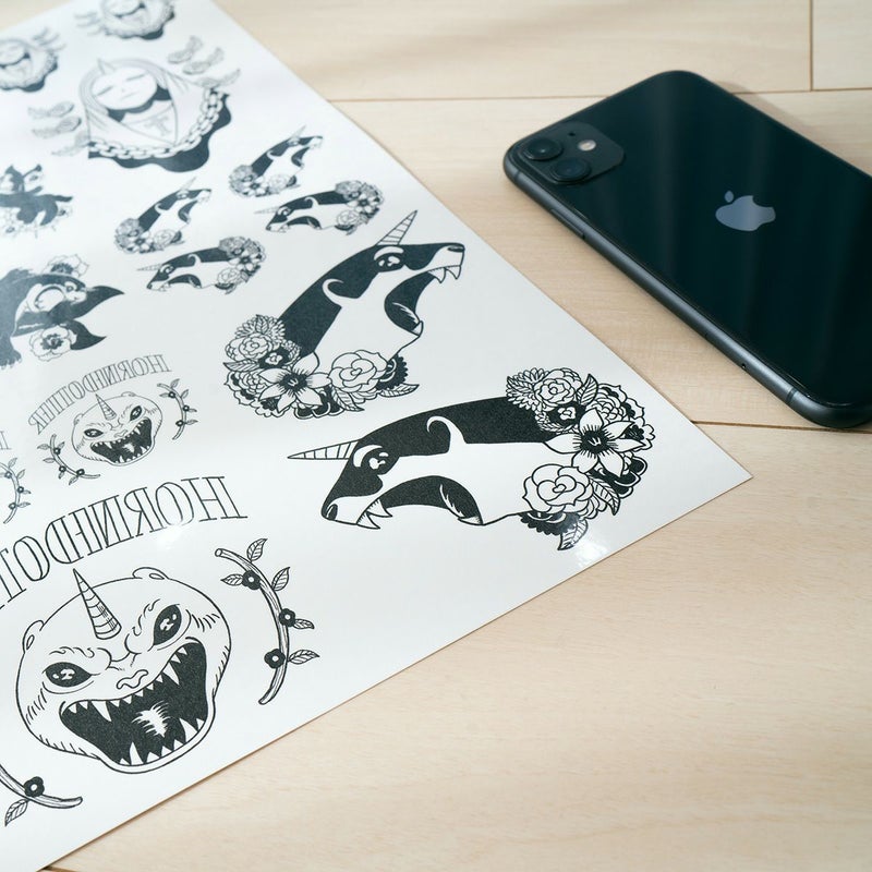 スドウ創太×PredatorRatタトゥーステッカー